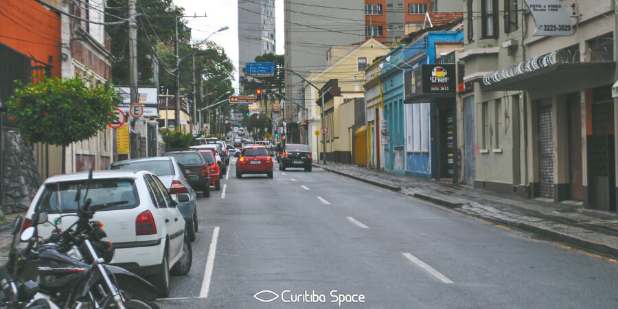 As primeiras ruas de Curitiba - Rua Presidente Carlos Cavalcanti - Curitiba Space