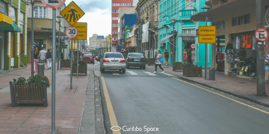 As primeiras ruas de Curitiba - Rua Riachuelo - Curitiba Space