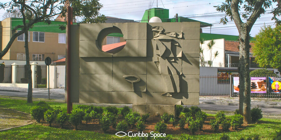 Poty Lazzarotto - Monumento ao Ferroviário - Largo Isaac Lazzarotto - Curitiba Space