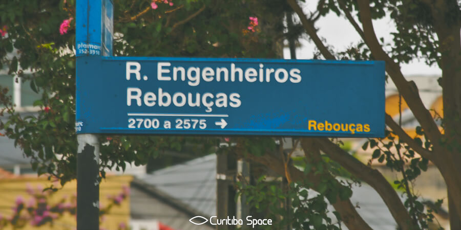 Quem foi: Antônio Pereira Rebouças Filho - Rua Engenheiros Rebouças - Curitiba Space