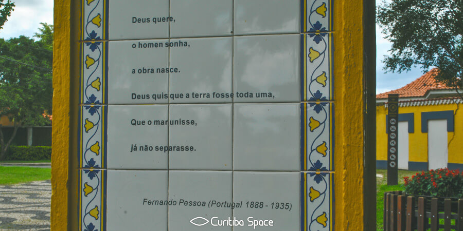 Quem foi: Fernando Pessoa - Bosque de Portugal - Curitiba Space