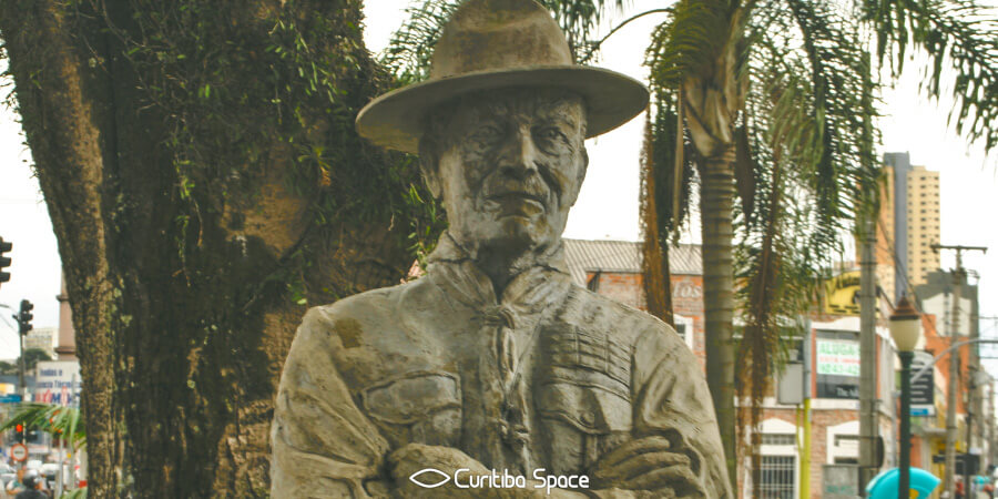 Robert Stephenson Smyth Baden-Powell - Largo Baden-Powell - Curitiba Space