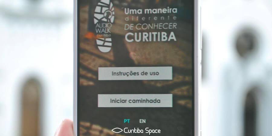 Curitiba AudioWalk - App - Curitiab Space