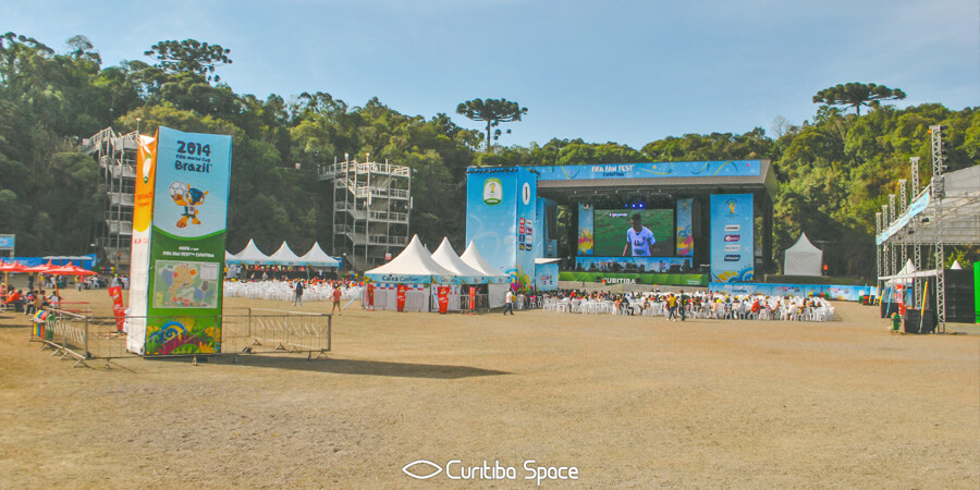 Fifa Fan Fest Curitiba - Copa do Mundo 2014 Brasil - Curitiba Space