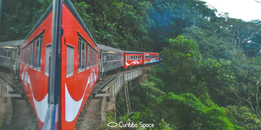 Serra Verde Express - Trem Morretes Curitiba - Serra do Mar - Curitiba Space