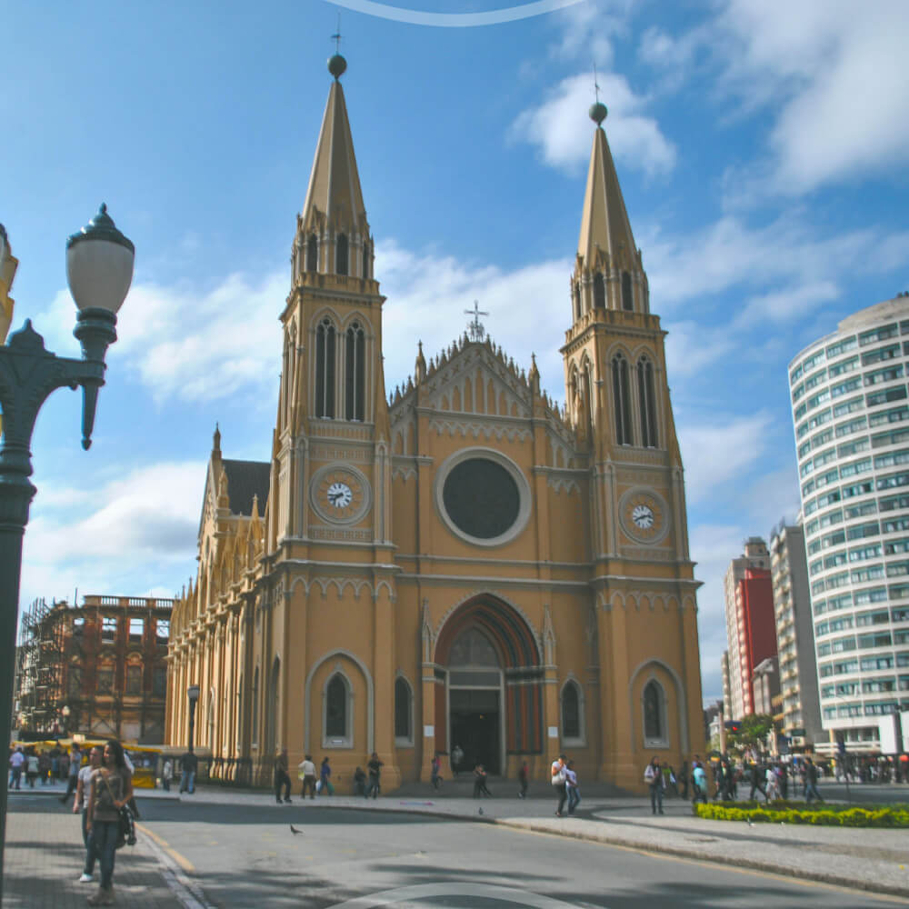 08 De Setembro: Inauguração Da Catedral De Curitiba